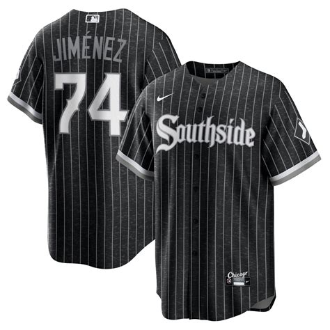 men's chicago white sox nike black city connect replica jersey|white sox city connect jersey.